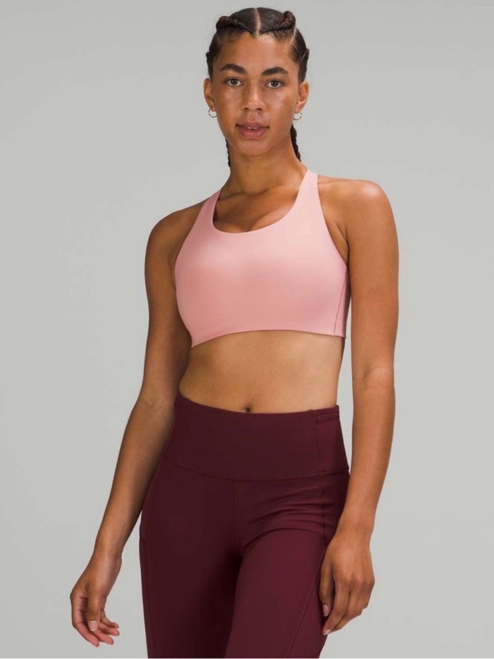 Lululemon Energy High Support Sports Bra - Dusty Pink